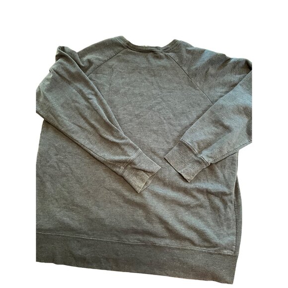 Fender Sweatshirt Navy with FENDER in Off White Distressed Large (?) - Picture 2 of 5